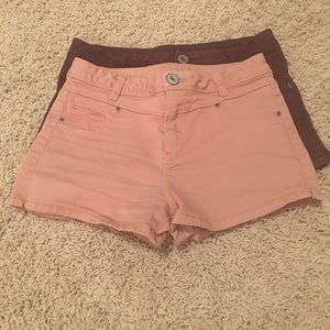 2 pair of girl’s shorts